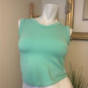 Free People FP Movement Women’s Muscle Tank Top Green Size M/L